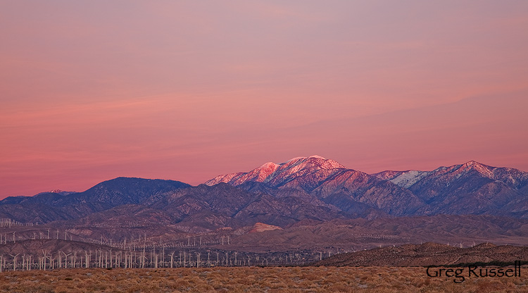 San Gorgonio Mountain San Gorgonio Mountain at sunrise