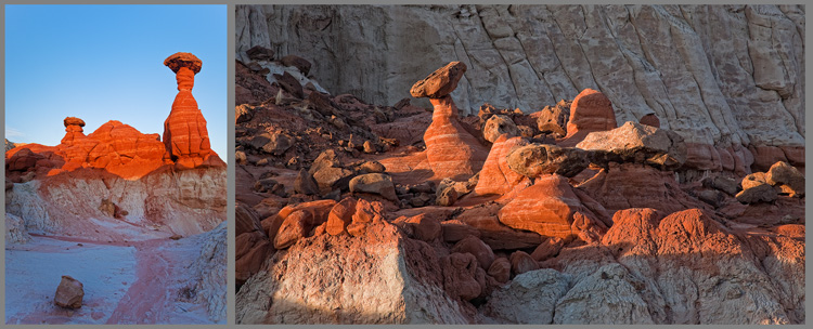 Toadstool Hoodoo, Grand Staircase-Escalante National Monument Toadstool Hoodoo, Grand Staircase-Escalante National Monument