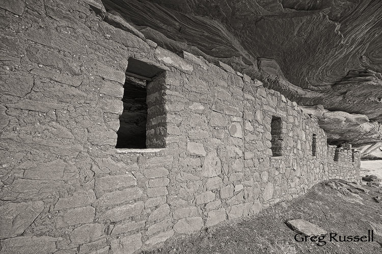 Ancestral Puebloan Dwelling An Ancestral Puebloan Dwelling near Moon House in McCloyd Canyon, Cedar Mesa, Utah