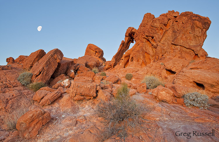 Valley of Fire Sunrise Sunrise at Elephant Rock, Valley of Fire State Park, Nevada