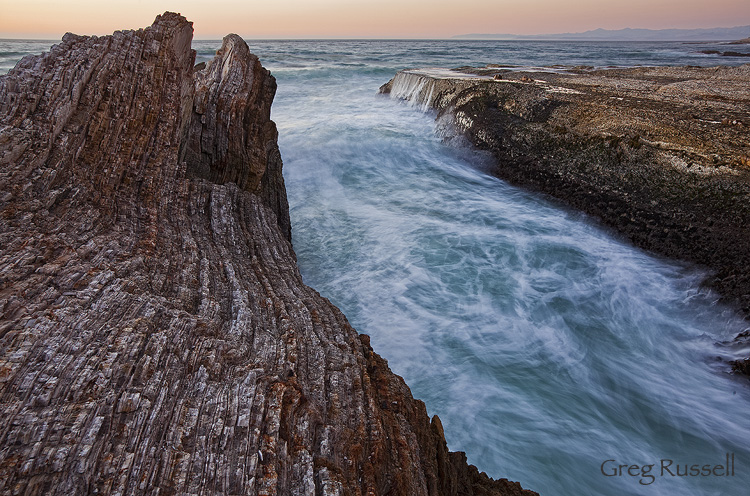 Montaña de Oro seascape A seascape on the California coast