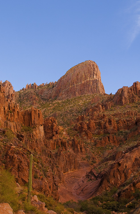 arizona photo; arizona; superstition mountains; mountain photo; lost dutchman state park; tonto national forest; siphon gulch; flatiron; arizona mountains