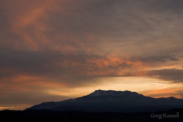 sunrise, sunrise photo, mount san jacinto, mt san jacinto, san jacinto valley, cloud formation, california sunrise, california photo