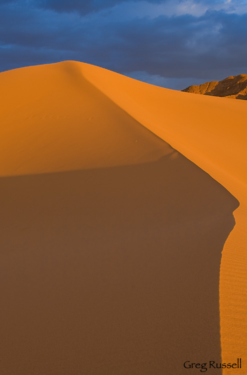 Ibex Dunes at sunset, Death Valley National Park, California