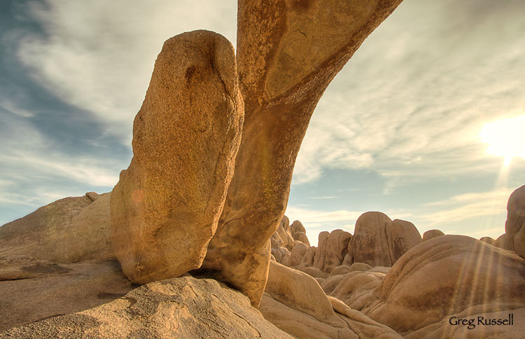 Arch Rock II, Joshua Tree National Park, November 2009