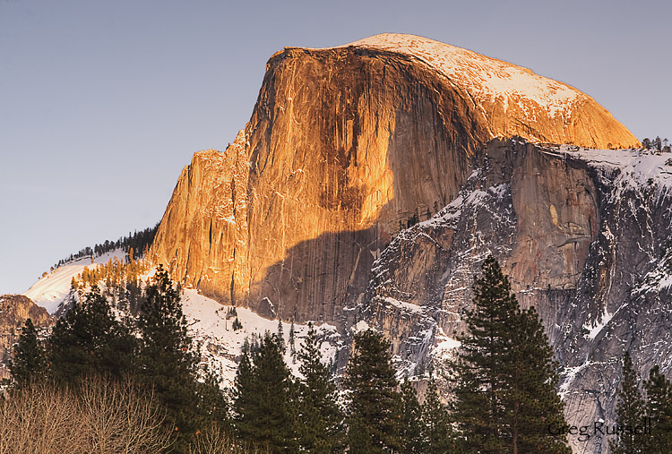 yosemite icon; Yosemite National Park; Yosemite Photo; yosemite scene; winter photo; winter scene; granite; half dome; dramatic sunset; merced river; yosemite valley; john muir 