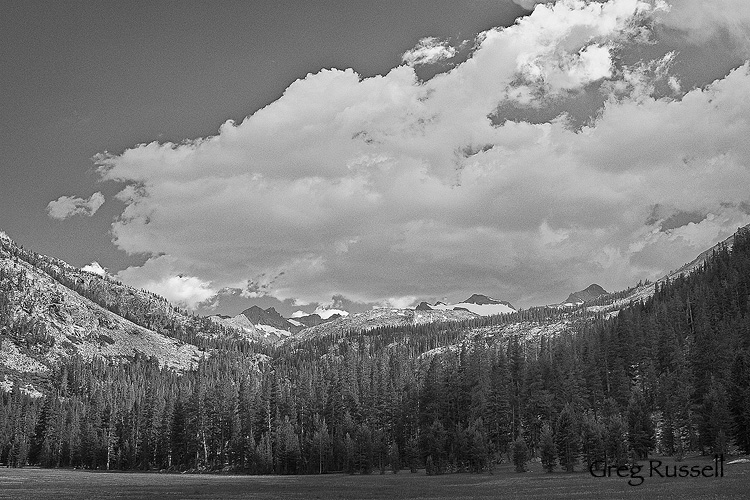 Lyell Canyon and Donahue Pass, Yosemite National Park