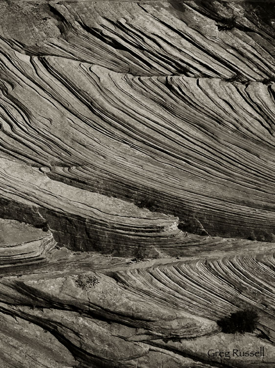 Cross bedding abstract photo, Zion National Park, Utah