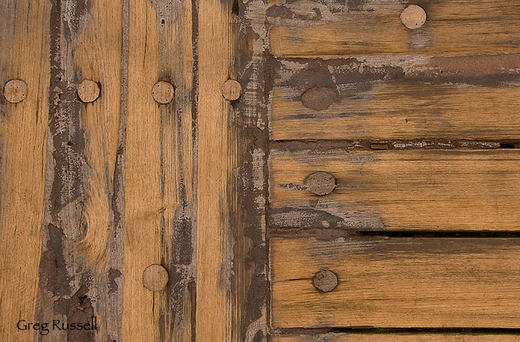 Deck detail aboard the Queen Mary