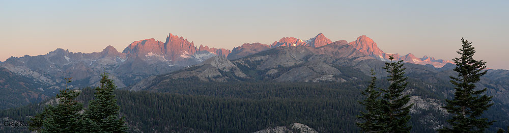 minarets, panoramic photo, mountain panorama, ritter range, mount ritter, banner peak, mammoth mountain
