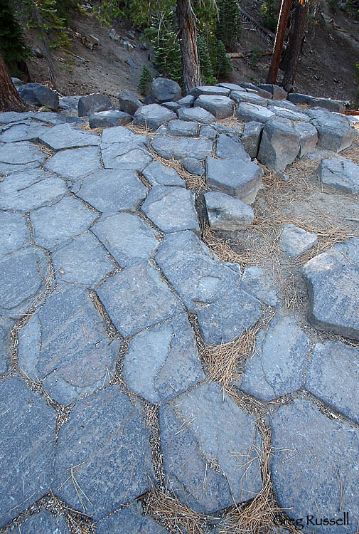 columnar basalt, devil's postpile, national monument, department of interior, national park service, united states, geological formation