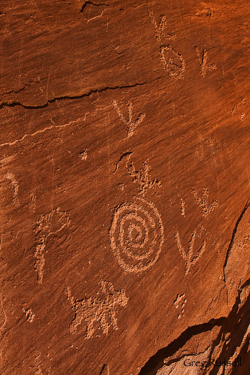 zion, zion national park, national park, utah, native american, rock art, petroglyphs, petroglyph panel, gateway petroglyphs