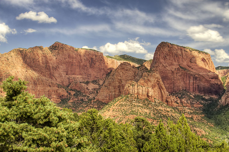 zion, zion national park, national park, utah, kolob canyon, hdr photo, high dynamic range