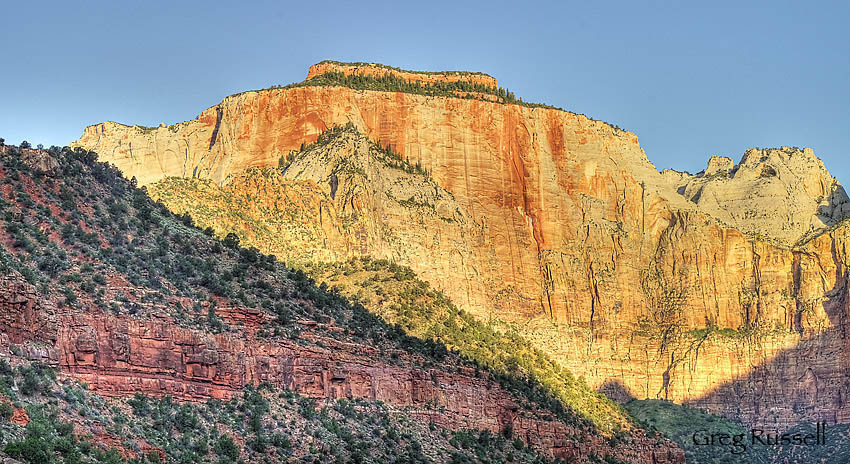 zion, zion national park, national park, utah, west temple, sunrise photo, high dynamic range, hdr photo