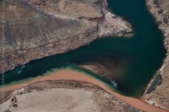 Mingling Waters - The confluence of the Colorado and Little Colorado Rivers