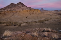 Rio Puerco - Cabezon Peak at sunset