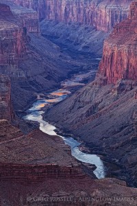 colorado river from cape solitude