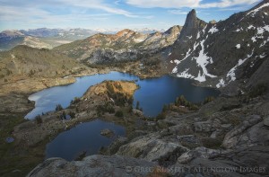 minaret lake, ansel adams wilderness, california