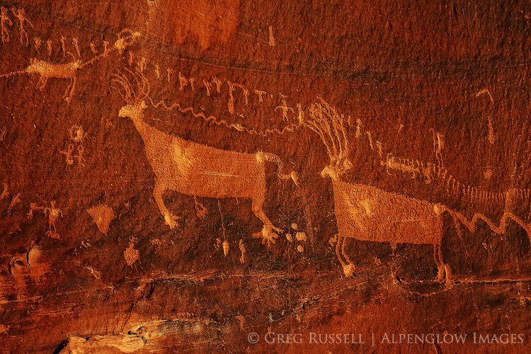 rock art panel