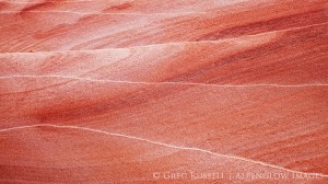 brightly colored sandstone abstract