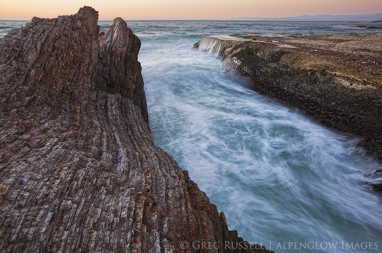 sunset montana de oro